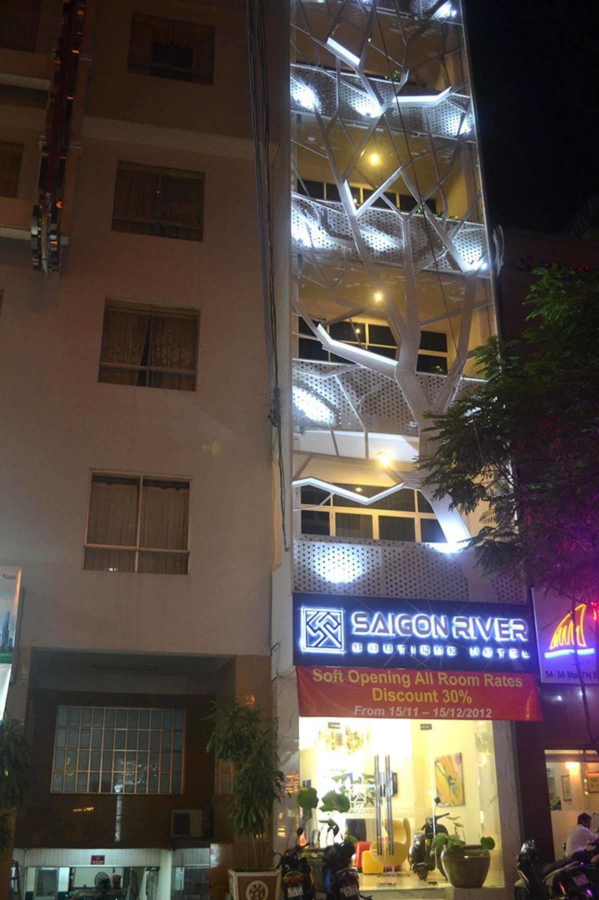 Saigon River Boutique Hotel Хошимин Экстерьер фото